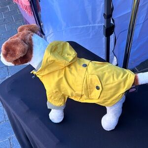 Yellow Dog Raincoat